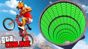 ЭТО НЕПРОХОДИМЫЙ НОВЫЙ БАГ НА BMX! ПАРКУР И ГЛАЙД ПО ТРУБАМ В GTA 5 ONLINE