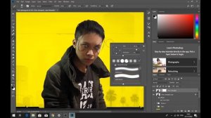 How to create Cyberpunk 2077 style picture in photoshop P.2 | Tutorial.