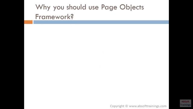 Selenium Automation Framework Architecture, Guidelines, Page Objects Framework