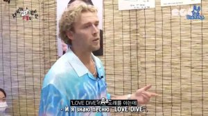 Кристофер в гостях на шоу Ли Ёнджи