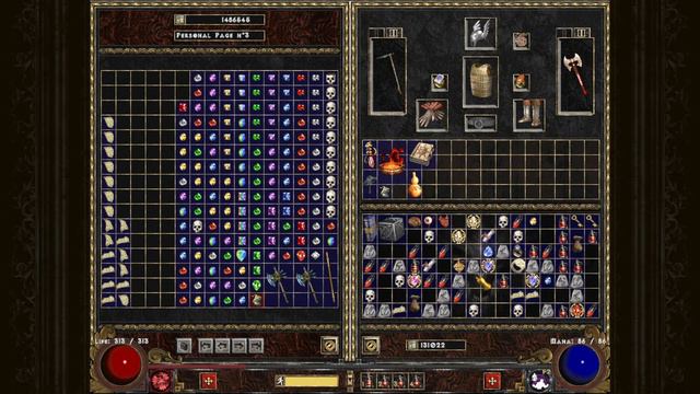 [3 и 4 Акты Одним Махом. Посмотрел Пару Уберов] — [Варвар 03] Diablo 2 Reign of Shadow Mod смотреть онлайн