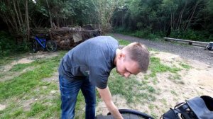 Прокол камеры велосипеда