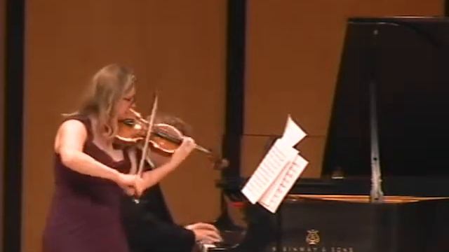 Brahms Violin Sonata No 3 Finale смотреть онлайн