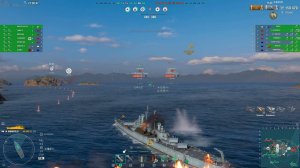 Крейсер Annapolis 339К Урона! World of Warships