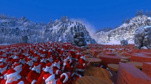 Furniture Army VS Santa Clause Army - Ultimate Epic Battle Simulator Beta 0.2