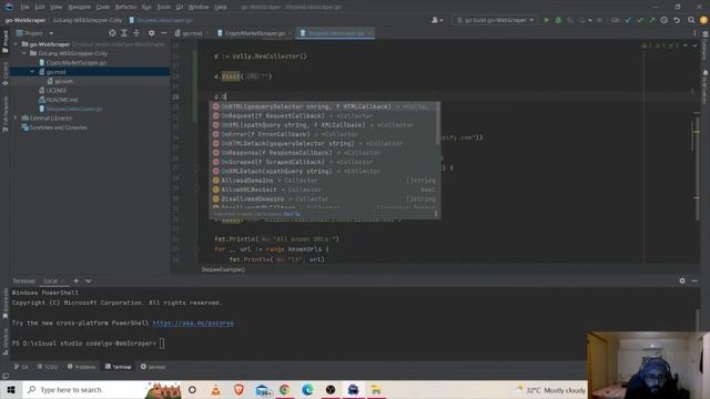 Create WebScraper using Golang in 5 minutes | Easy Practical Implementation | Go & Colley Framework