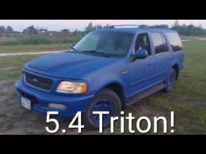 Обзор Ford Expedition I 1998 г 5.4л (Тритон) 232 л/с  #expedition #ford #triton