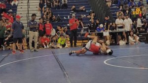 2023 ILH Championship (106): Hunter Berger (Saint Louis) def. Kaulana Esmena (Kamehameha), 17-1