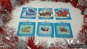 Вся серия Саночек от Mill Hill (Милл Хилл) готова:) Мой первый МХ)