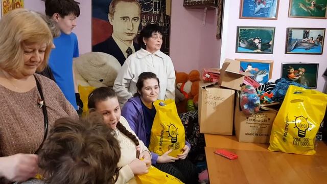 Слова благодарности от фонда Виктория за подарки от РостАгроКомплекс смотреть онлайн