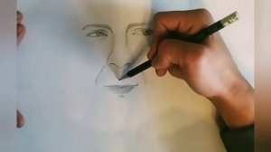 Как нарисовать Брюса Уиллиса карандашом поэтапно.