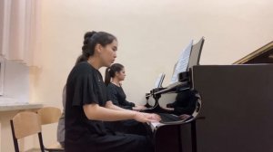 А.Бабаджанян - А.Арутюнян Армянская рапсодия для двух фортепиано