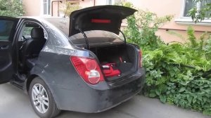 Chevrolet Aveo механизм открытие закрытие багажника часть 2