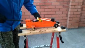 Домкрат гидравлический подкатной STARTUL Auto ST8015 Видеоотзыв (обзор) Виталия