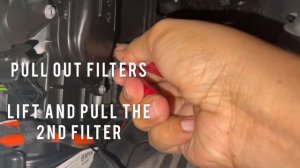 BMW Cabin Air Filter Change F48 F45 F46 X1 Active Tourer Gran Tourer