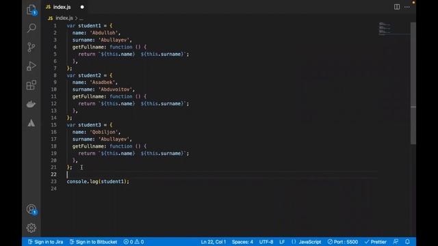 JavaScript Advanced. Prototype nima?