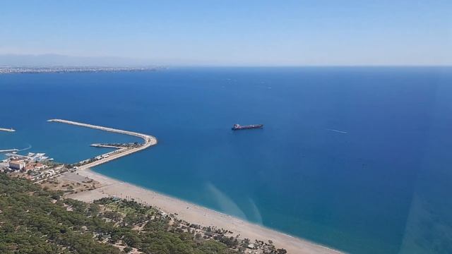 Фуникулер на Анталийскую гору Тюнектепе 618м смотреть онлайн