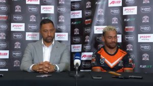 Benji reflects on magical night at Leichhardt Oval | Tigers press conference | Fox League