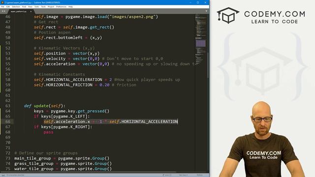 26. 2D Vector Movement - PyGame Thursdays 26 смотреть онлайн