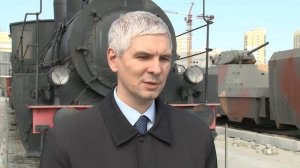 Паровоз серии ОВ в Музее военной техники УГМК