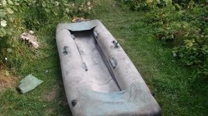 #zoom Резиновая надувная лодка Славянка М двух местная грузоподъёмностью 280 кг вес лодки 16 кг.