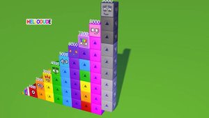 Looking for Numberblocks Step Squad 1 to 10 MILLION BIGGEST Learn to Count Numbers Pattern