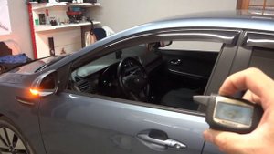 Kia Rio установка доводчика стекол