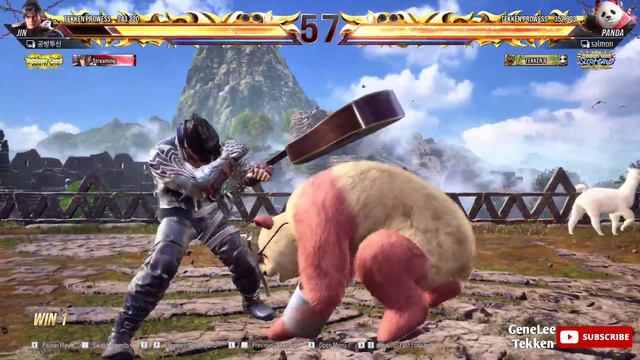 TEKKEN 8 🔥 JIN (공방투신) VS PANDA (salmon) | T8 HIGH LEVEL RANK MATCHES 🔥 смотреть онлайн