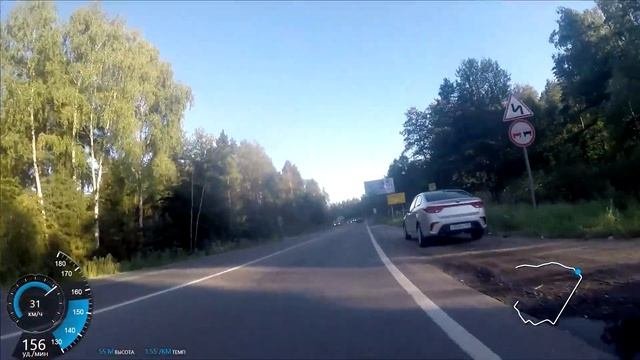 Егорьевское шоссе - Донинское шоссе - Раменское