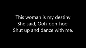 Walk The Moon ~ Shut Up and Dance With Me Lyrics