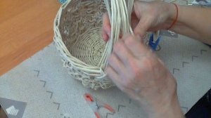 мк ручки и обзор рисунка для корзинки