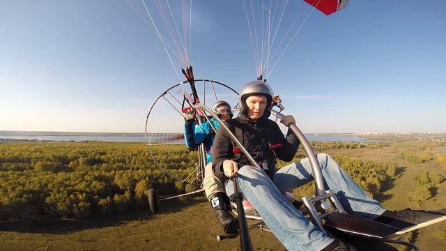 Параплан в Челябинске. Полёты 24 сентября 2016 ч2 смотреть онлайн