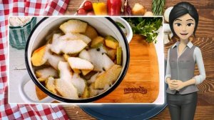 Пирог с айвой на кефире