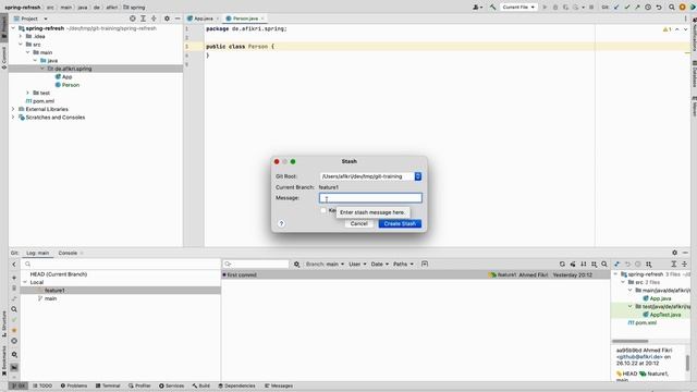 git stash vs intellij shelve how to save your unfinished work смотреть онлайн