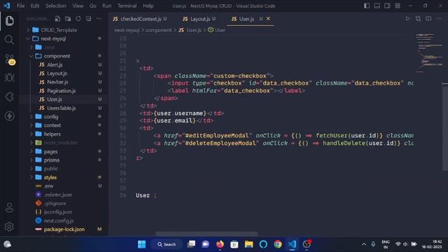 NEXTJS + MYSQL CRUD Tutorial for Beginners 2023 - #18 Multi Delete Functionality - part 1