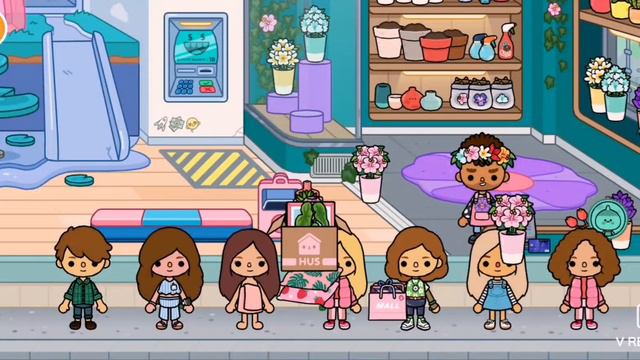 Обустройство домика в Toca Boca Word в розовом цвете) 💗🦄 смотреть онлайн