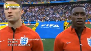 Anthem of England vs Uruguay (FIFA World Cup 2014)