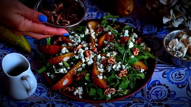 Самый простой и вкусный салат с грушей