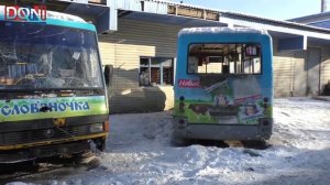 Ukrainian army shells Makeyevka and Kuibyshevsky district of Donetsk - 29 January 2017