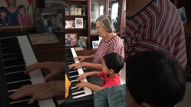 Classic Great Grandson Piano Duet