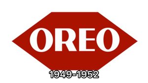 Oreo historical logos