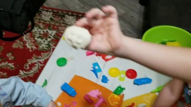 Солёное тесто для творчества. Лепка #лепка #соленоетесто #творчество #тесто #малыш