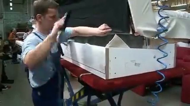 REXEL ST-3 Пневматический монтажный стол для обивки мягкой мебели смотреть онлайн