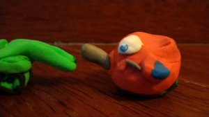 Мультики про танки из пластилина/ SCP танк VS Шаро-танка!!!