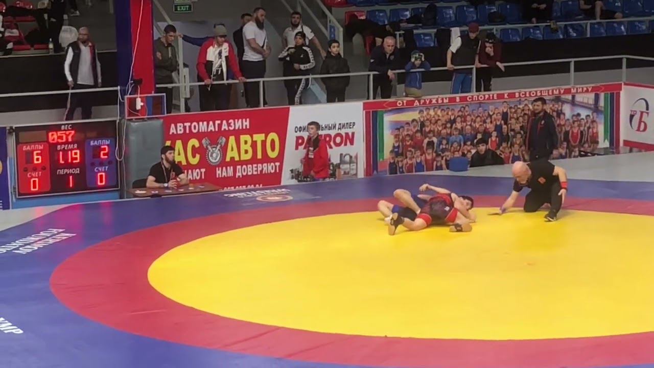 Магомедов Магомедрасул (Дагестан) 41 кг. - 1/4 СКФО 2023 смотреть онлайн