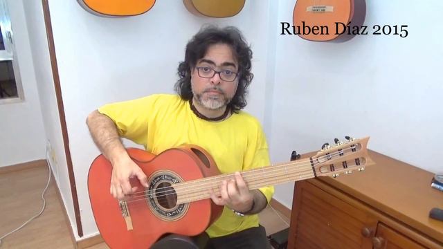 Italian Aquila Rubino strings (stringsbymail.com) a concept out of the box / Flamenco Ruben Diaz