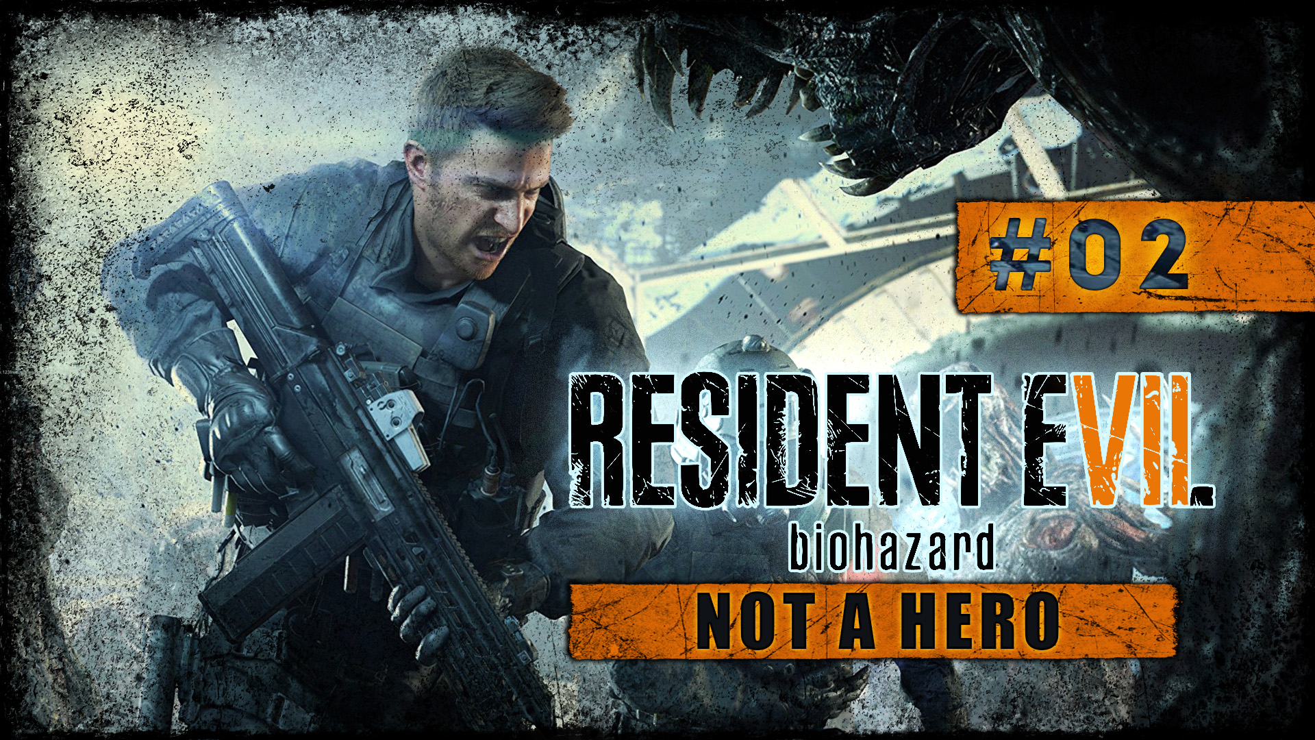 Прохождение Resident Evil 7 ► NOT A HERO DLC ► Босс белый плесневик #2 [Русская озвучка]