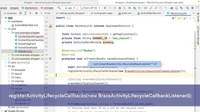 Initial Android SDK Integration with Shopper for Braze смотреть онлайн