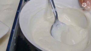 Homemade Double Cream Plain Yogurt Recipe #sugarfree