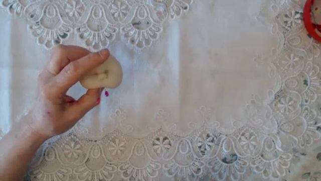 Кукла из капрона. Сделать голову из капрона своими руками. Утяжка лица куклы. Muñeca soft. Cara. л2